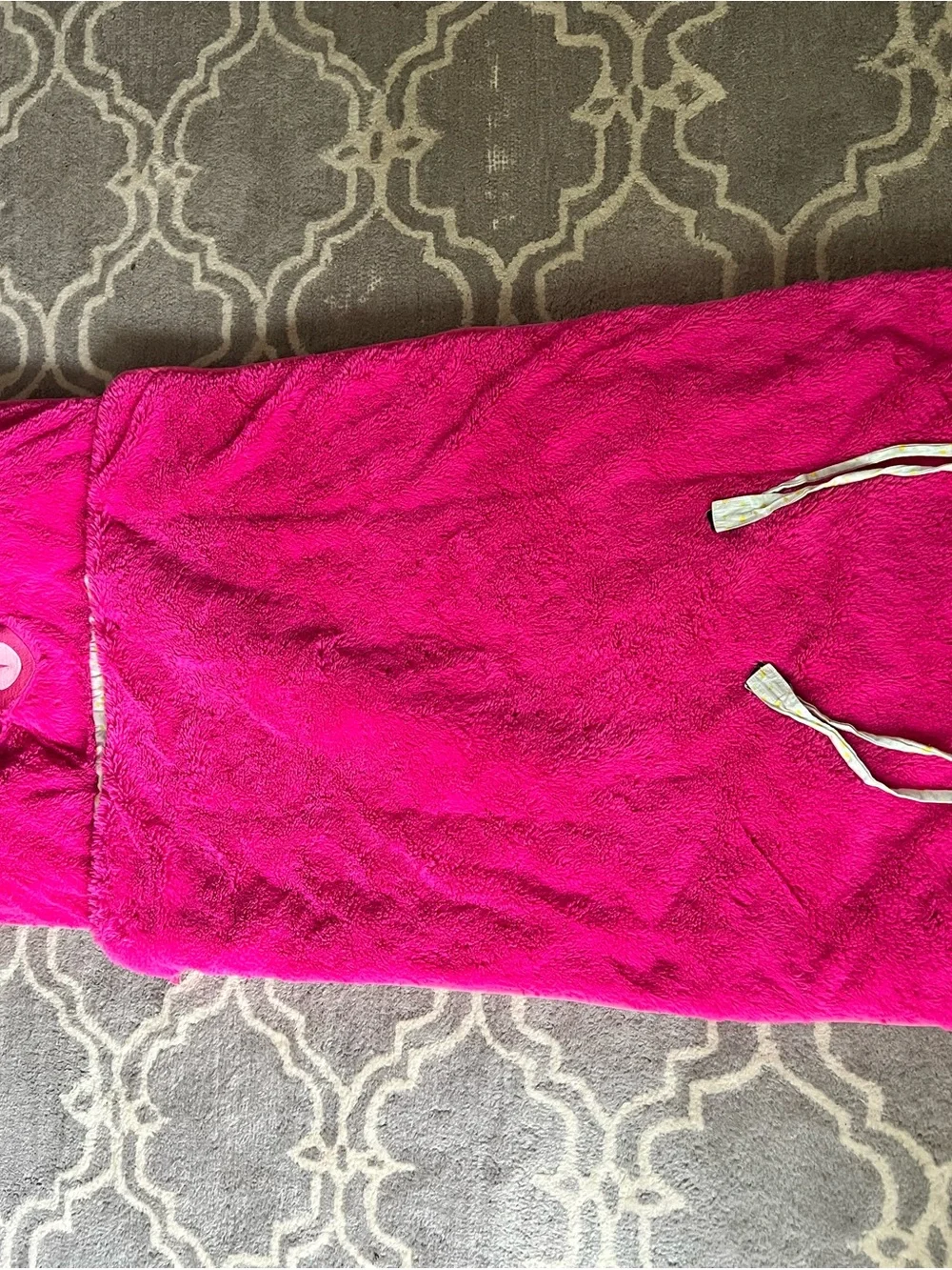 Sesame Street Abby Cadabby Pink Plush Kids Sleeping Bag from Land of Nod HTF